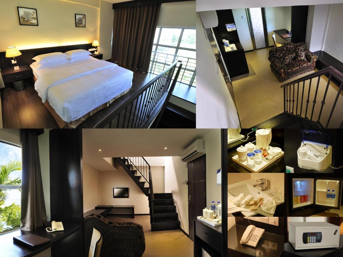 Ernes Hotel Perai Bagian luar foto
