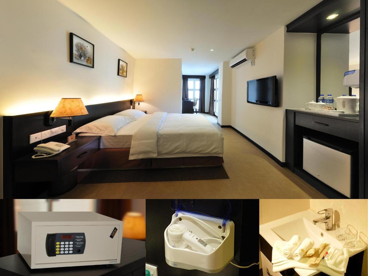 Ernes Hotel Perai Bagian luar foto